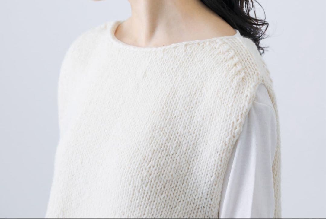 かぐれ　ペルーニットベスト