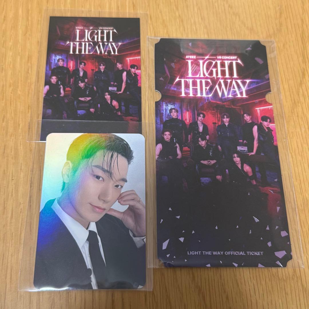 数量限定　ATEEZ 映画 VR 入場特典 スペシャルフォトカード サン