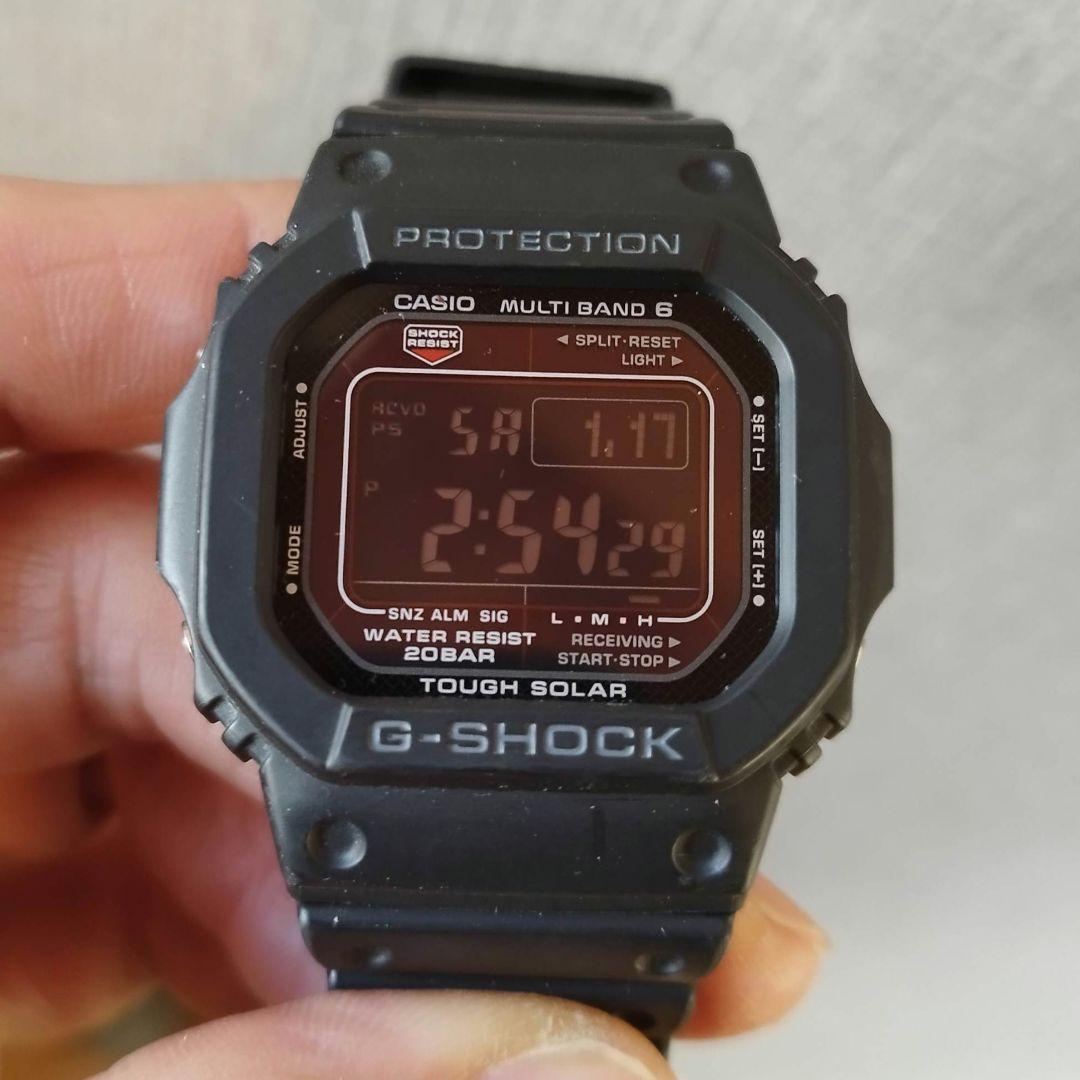 ​【美品】G-SHOCK GW-M5610U 電波ソーラー 定番　ブラック