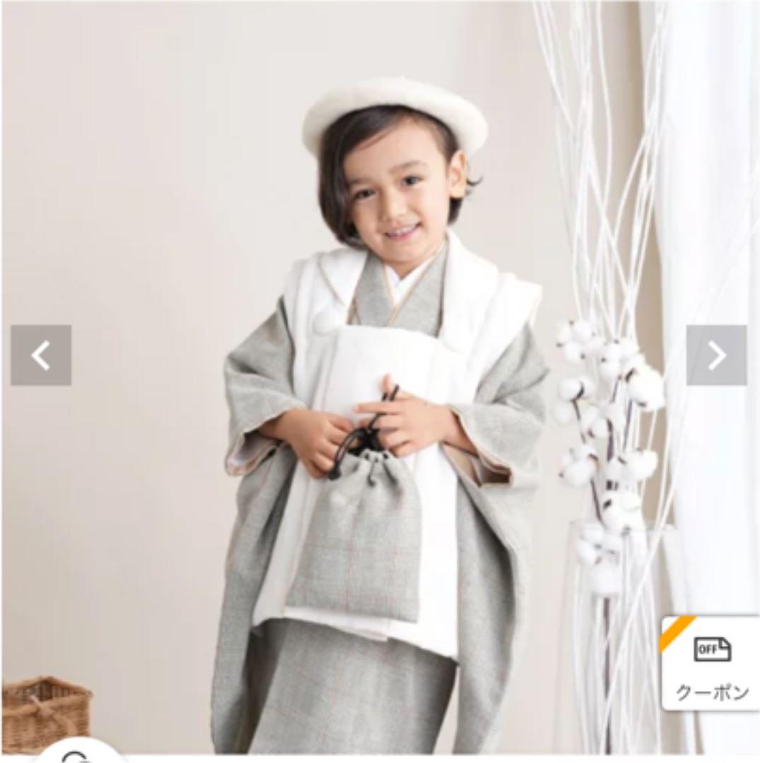 七五三セット3歳 被布コートセット 着物 男の子