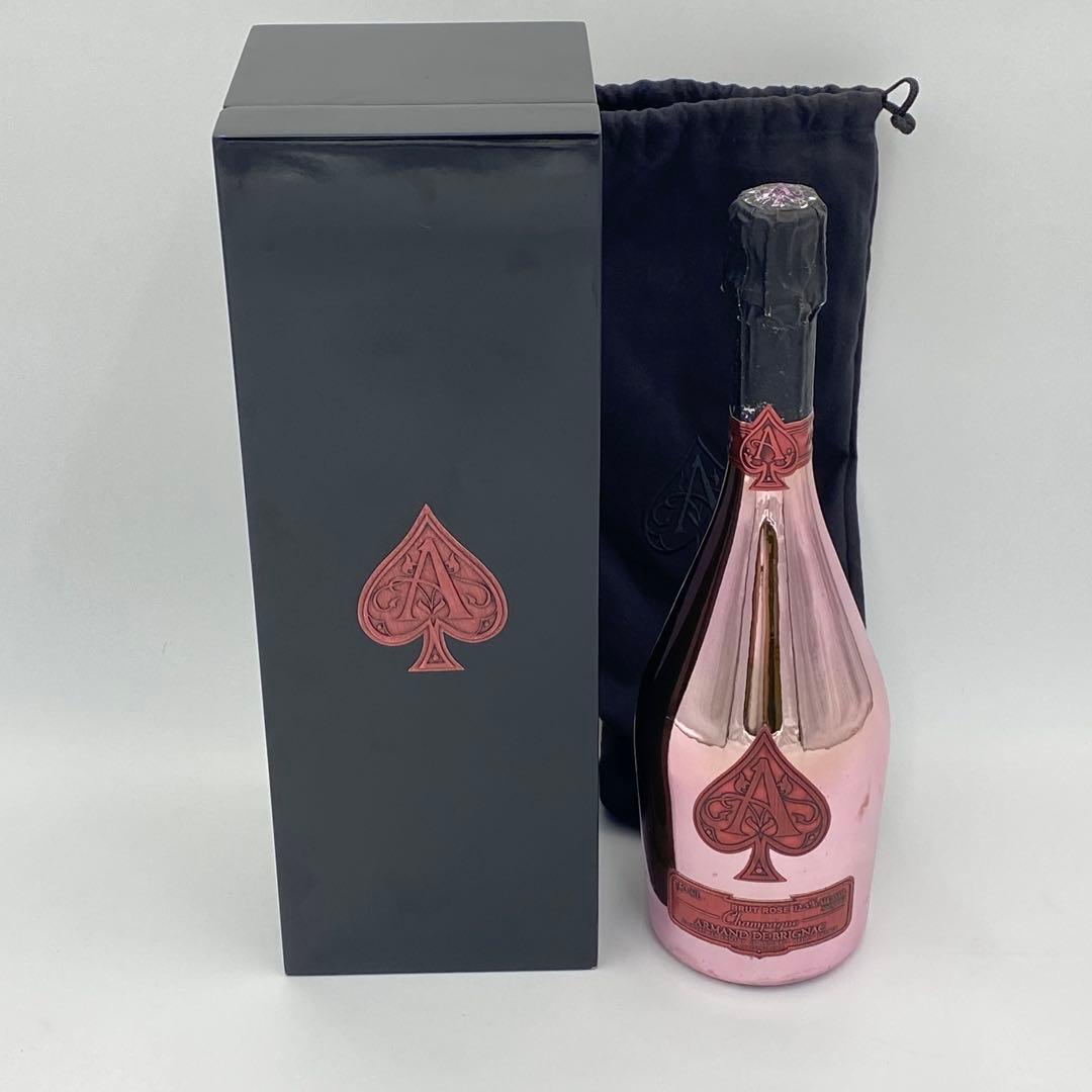 【未開栓】アルマンド ロゼ　750ml 専用ボックス、保護袋付き