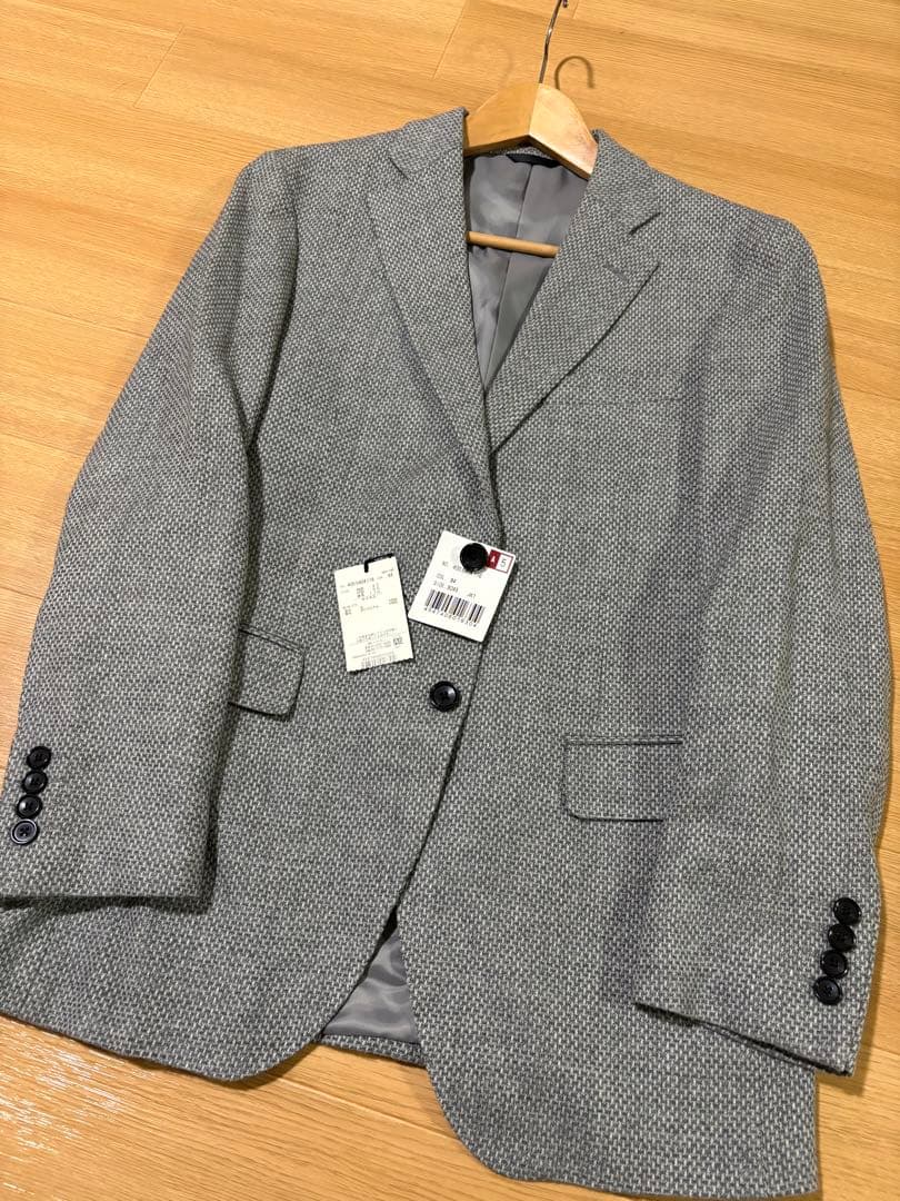 未使用　ダーバン　ウールツイード　テーラードジャケット A5