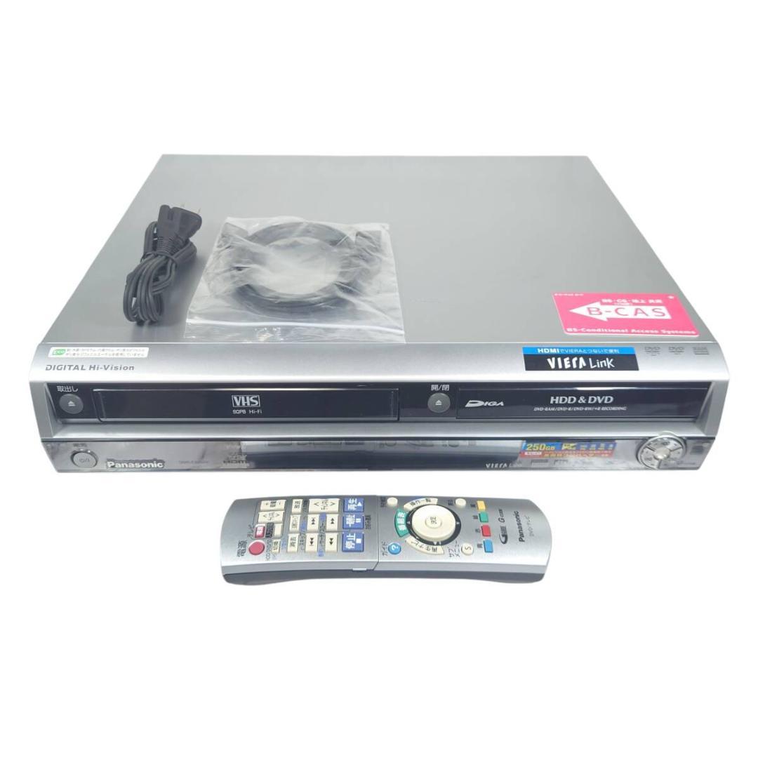動作美品☆パナソニック DMR-EX250V HDD/VHS/DVDレコーダー