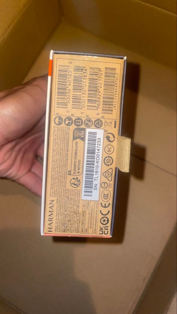 JBL LIVE BEAM 3 black　ワイヤレスイヤホン　 新品未開封