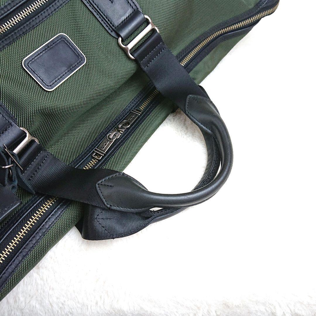 極美品✨ TUMI トゥミ ケスラー ラージダッフル ビジネスバッグ　カーキ