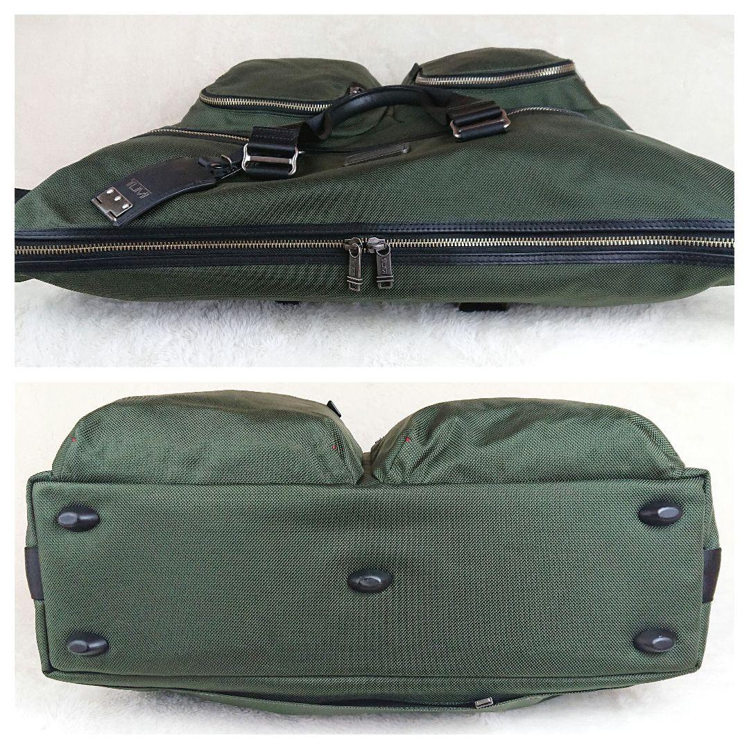 極美品✨ TUMI トゥミ ケスラー ラージダッフル ビジネスバッグ　カーキ