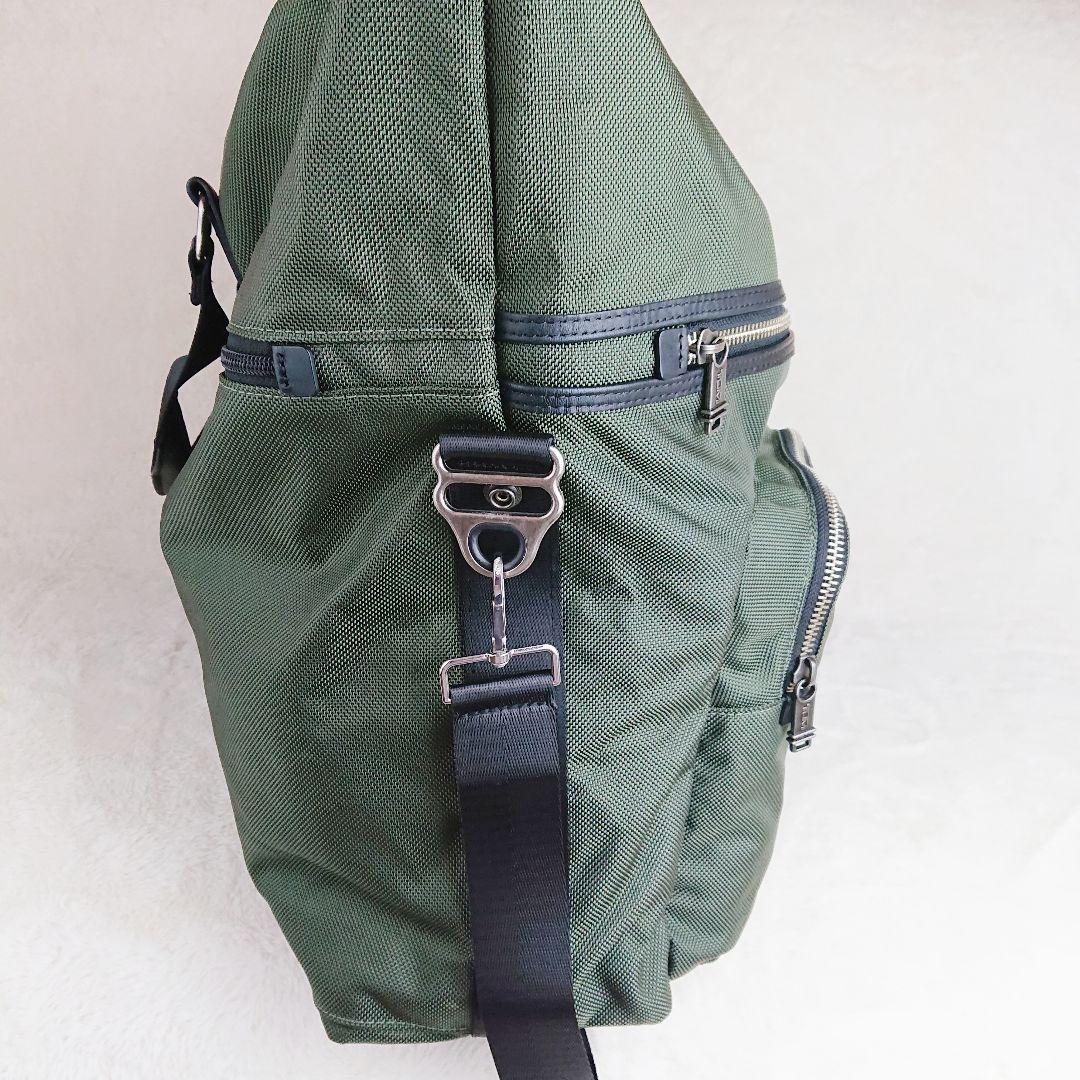 極美品✨ TUMI トゥミ ケスラー ラージダッフル ビジネスバッグ　カーキ