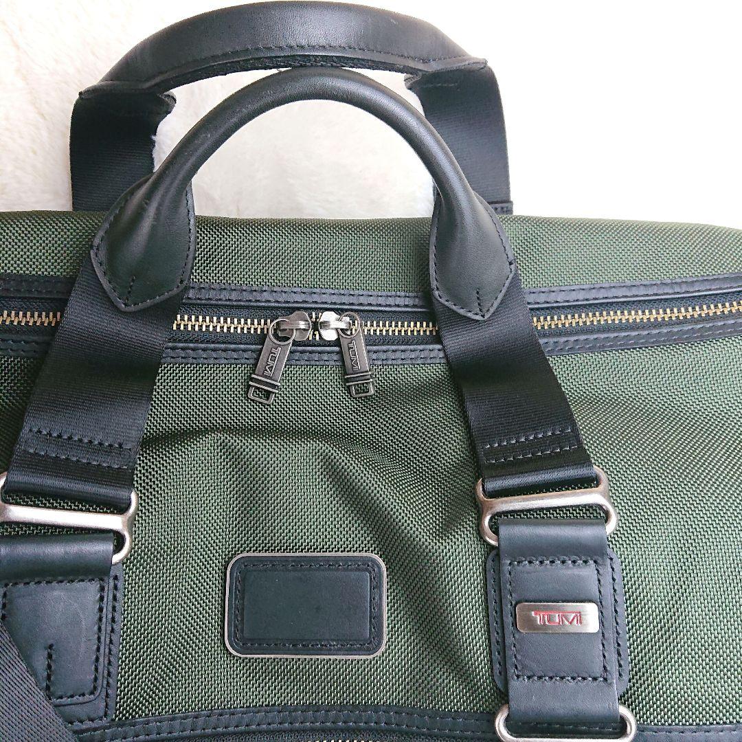 極美品✨ TUMI トゥミ ケスラー ラージダッフル ビジネスバッグ　カーキ