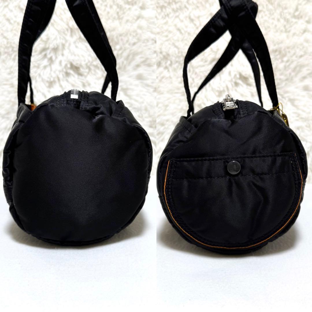 タグ付 ポーター タンカー ミニボストン S ブラック ダッフルバッグ 廃盤