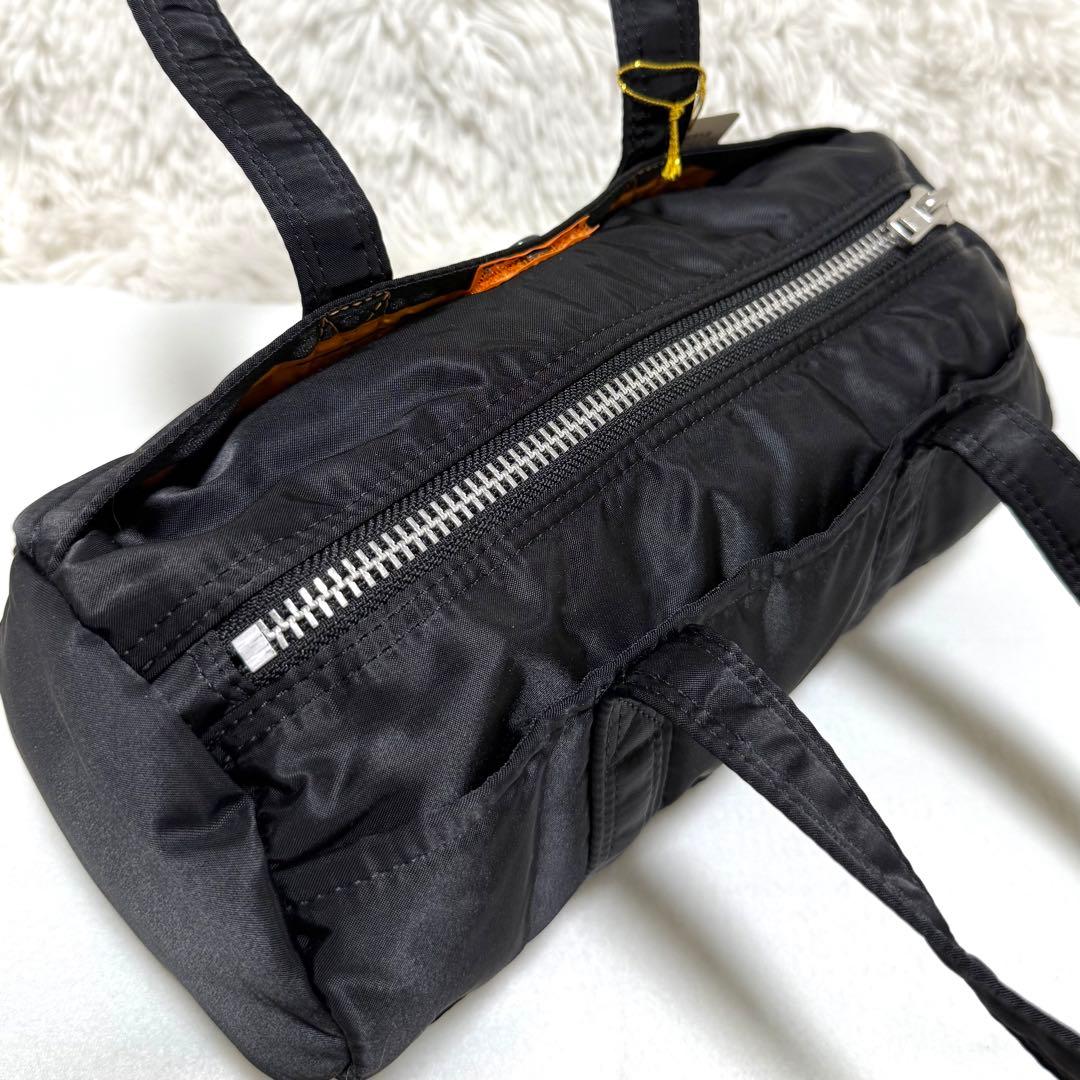 タグ付 ポーター タンカー ミニボストン S ブラック ダッフルバッグ 廃盤
