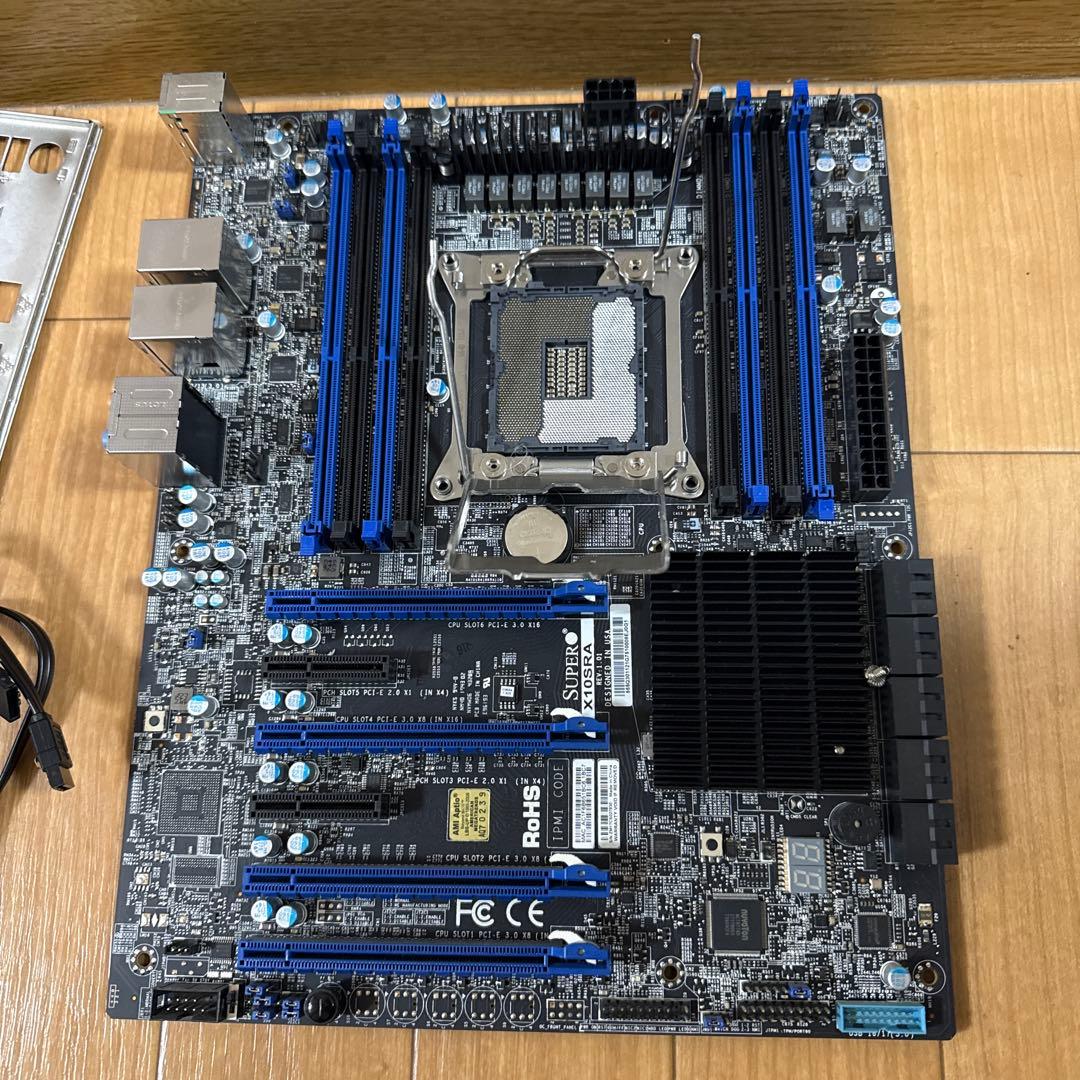 supermicron SUPER X10SRA サーバー用マザーボード