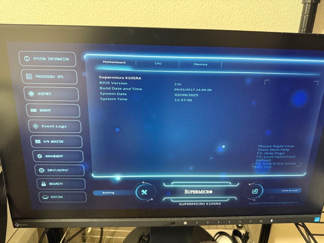 supermicron SUPER X10SRA サーバー用マザーボード
