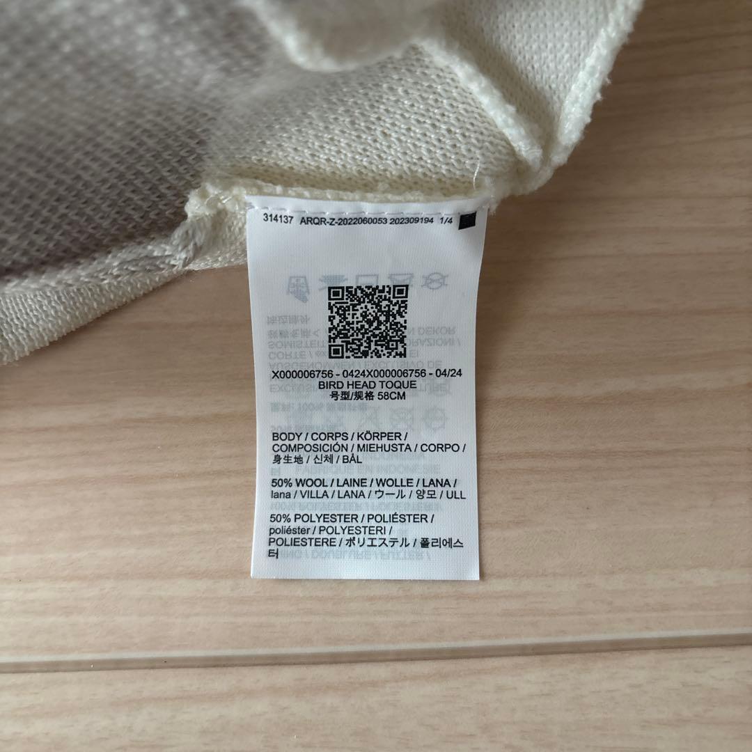 ARC'TERYX ニット帽 ビーニー　ホワイト