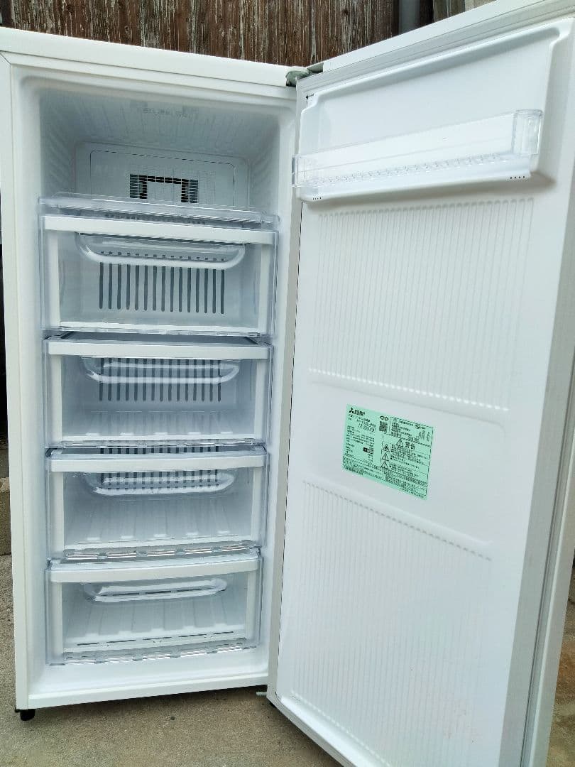 りんさん専用　限定　山口　三菱電機冷凍庫MF-U12T-W：2021年【美品】