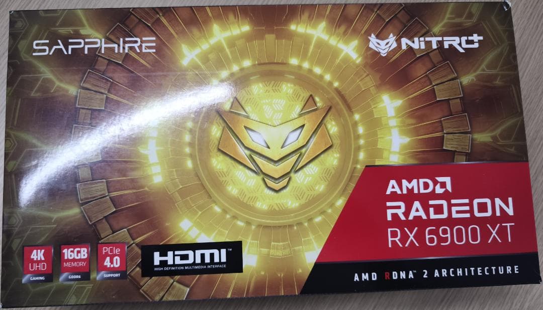 グラフィックボード・グラボ・ビデオカード Sapphire NITRO+ Radeon RX 6900 XT+LED