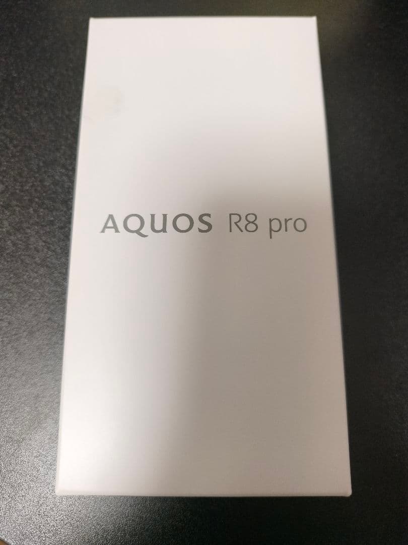 AQUOS R8 pro SIMフリー ブラック（SH-R80P）