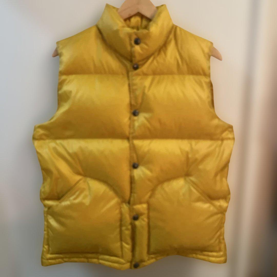 SIERRA DESIGNS イエロー ダウンベスト S