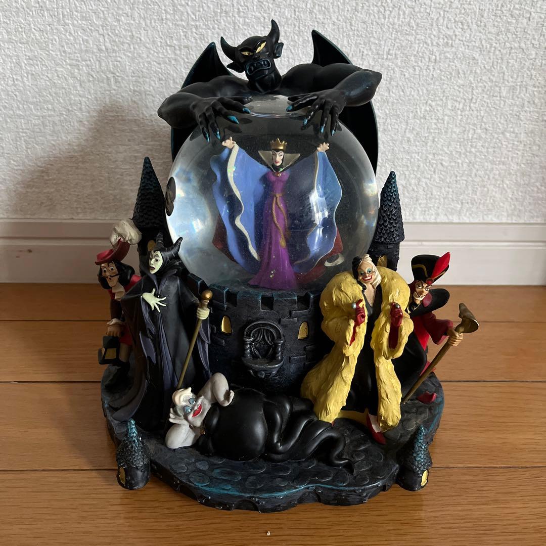 ※Neiru※希少‼︎ ディズニー スノーグローブ|マレフィセント クルエラ