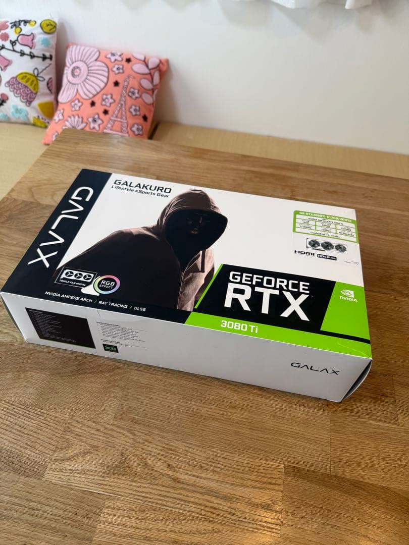 玄人志向 RTX3080Ti GK-RTX3080Ti-E12GB/WHITE