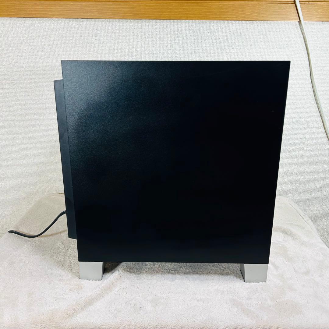 Pioneer S-51W パワードサブウーファー ブラック RCAケーブル付き