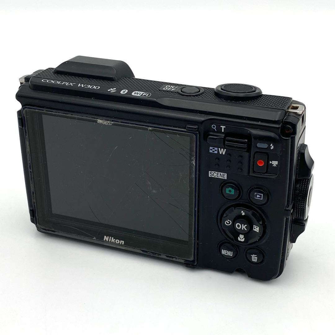 【動作未確認】Nikon COOLPIX W300 デジタルカメラ ブラック