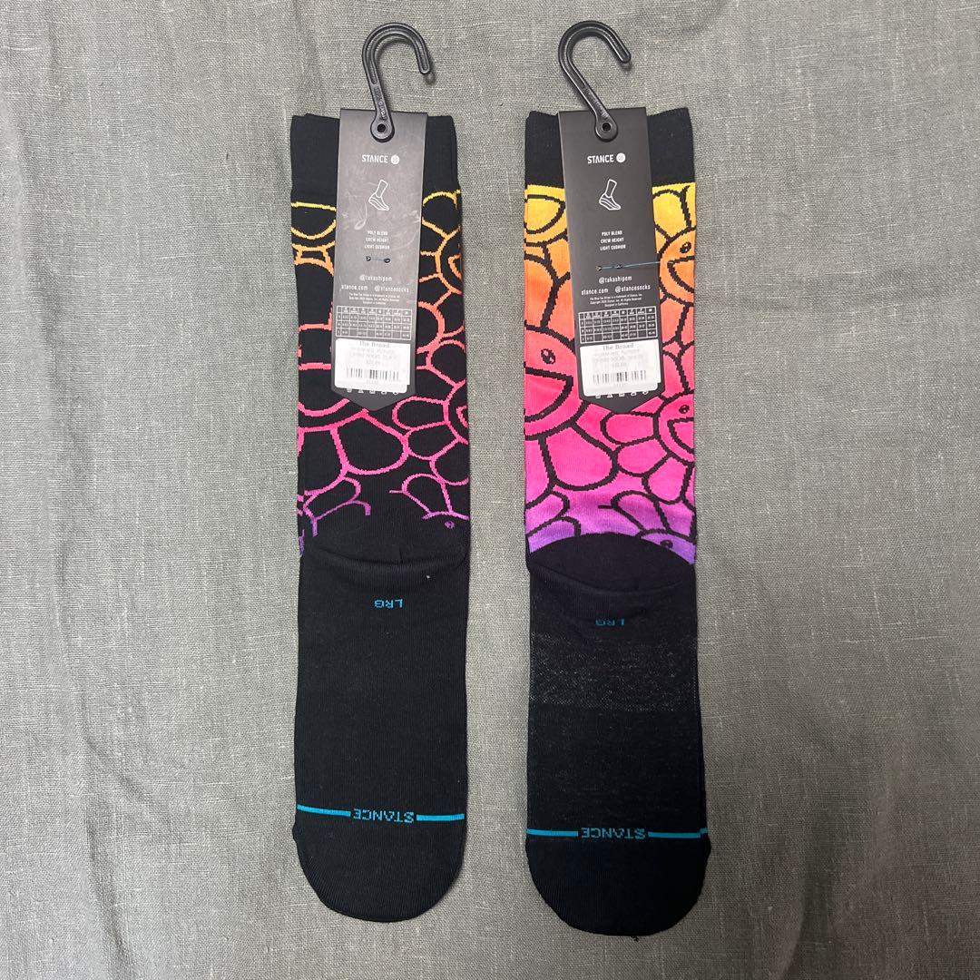 【新品未使用】2足セット　村上隆 ソックス Lサイズ