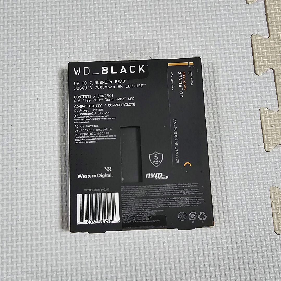 【新品】WD_BLACK SN7100 4TB SSD