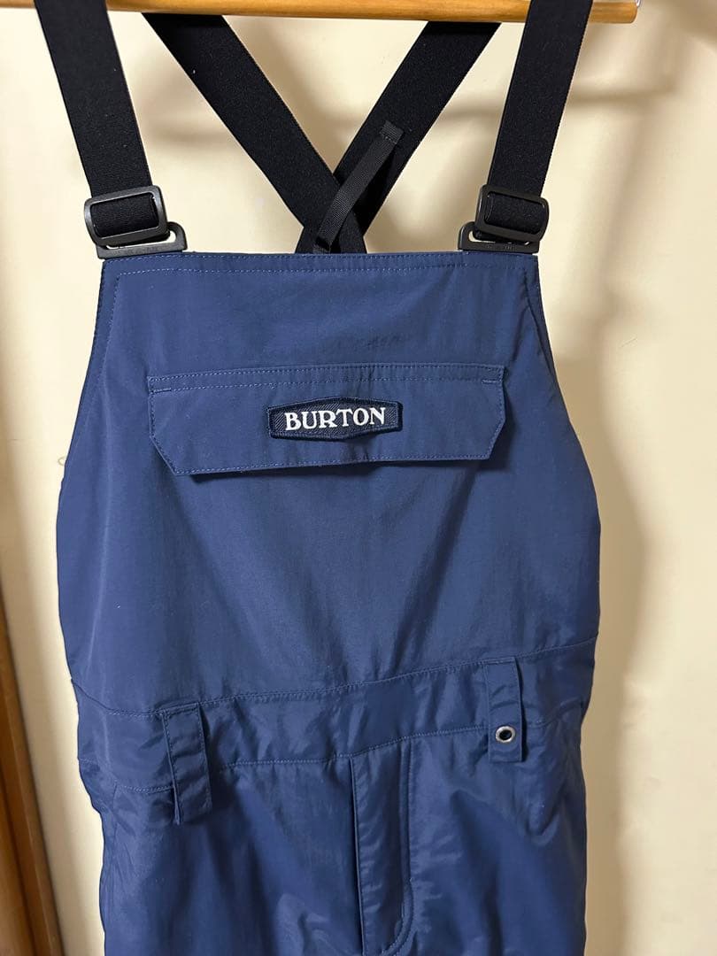 BURTON キッズM ネイビー ウェア　ビブパンツ