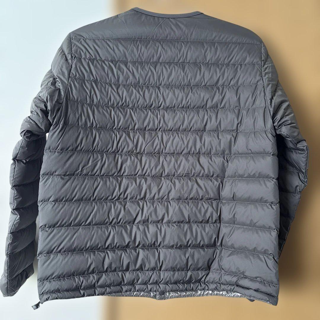 ダントン　クルーネック　インナーダウンジャケット　メンズ