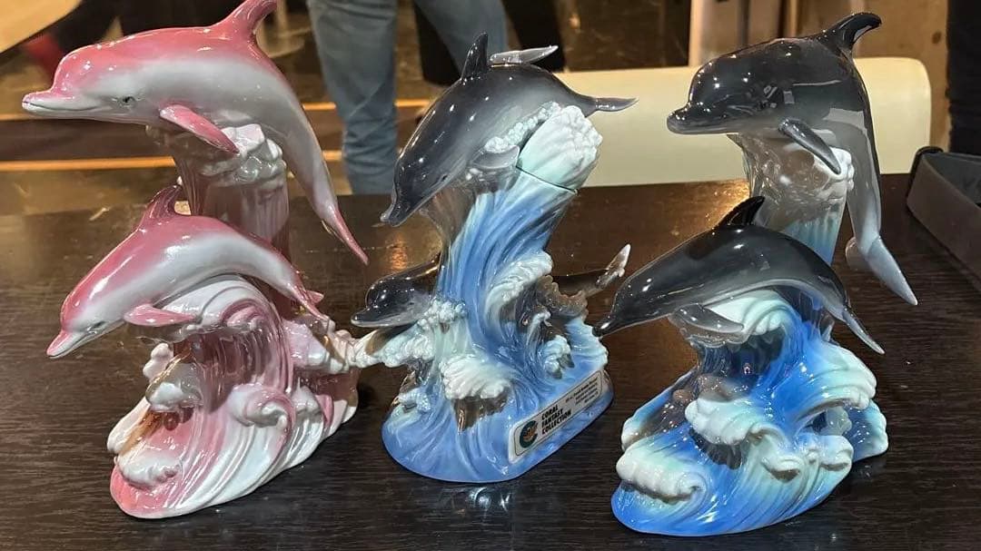 ドルフィン　デキャンタ　ブランデー　3つセット