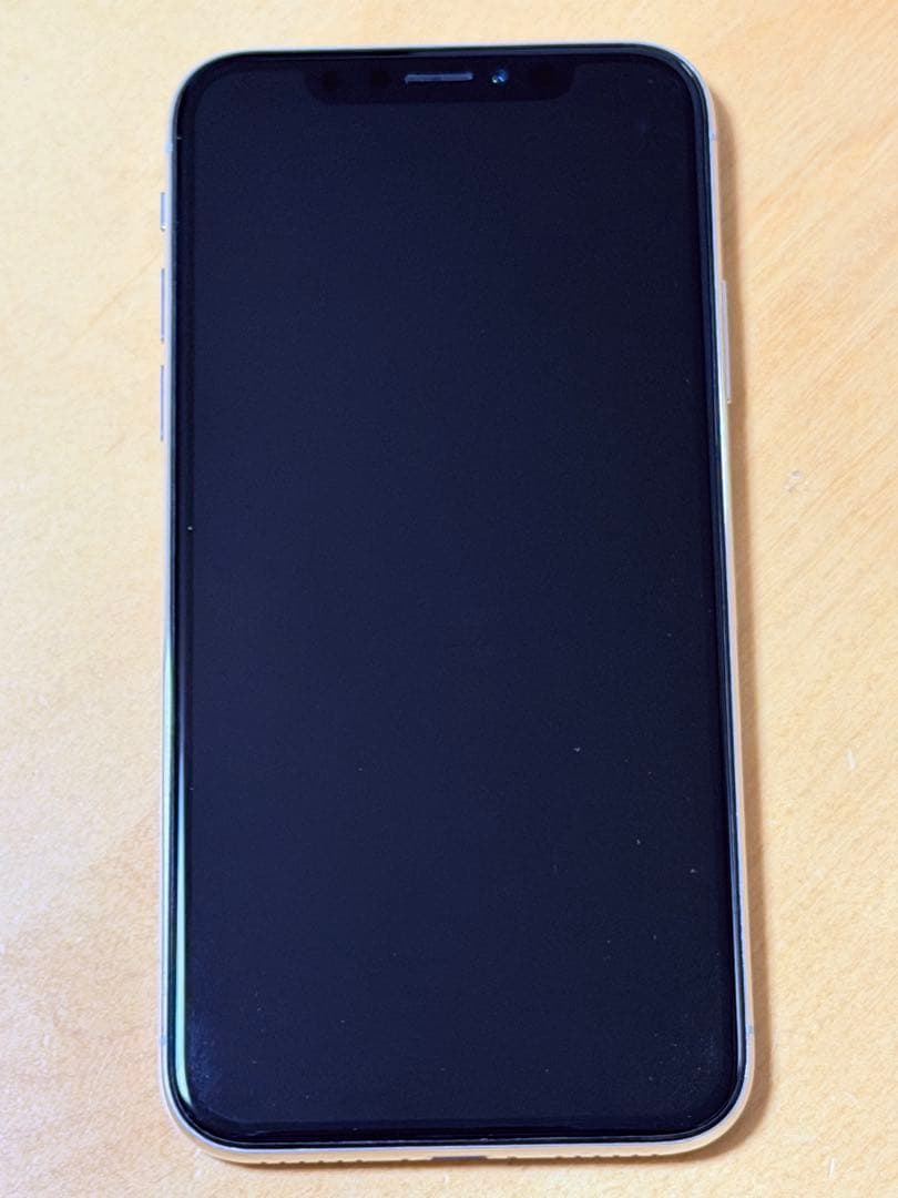 iPhone X シルバー 64GB バッテリー100% SIMフリー