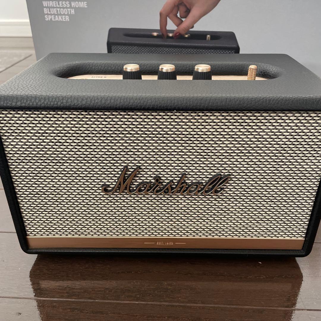 ちゃんれん様Marshall Acton II ブラック スピーカー