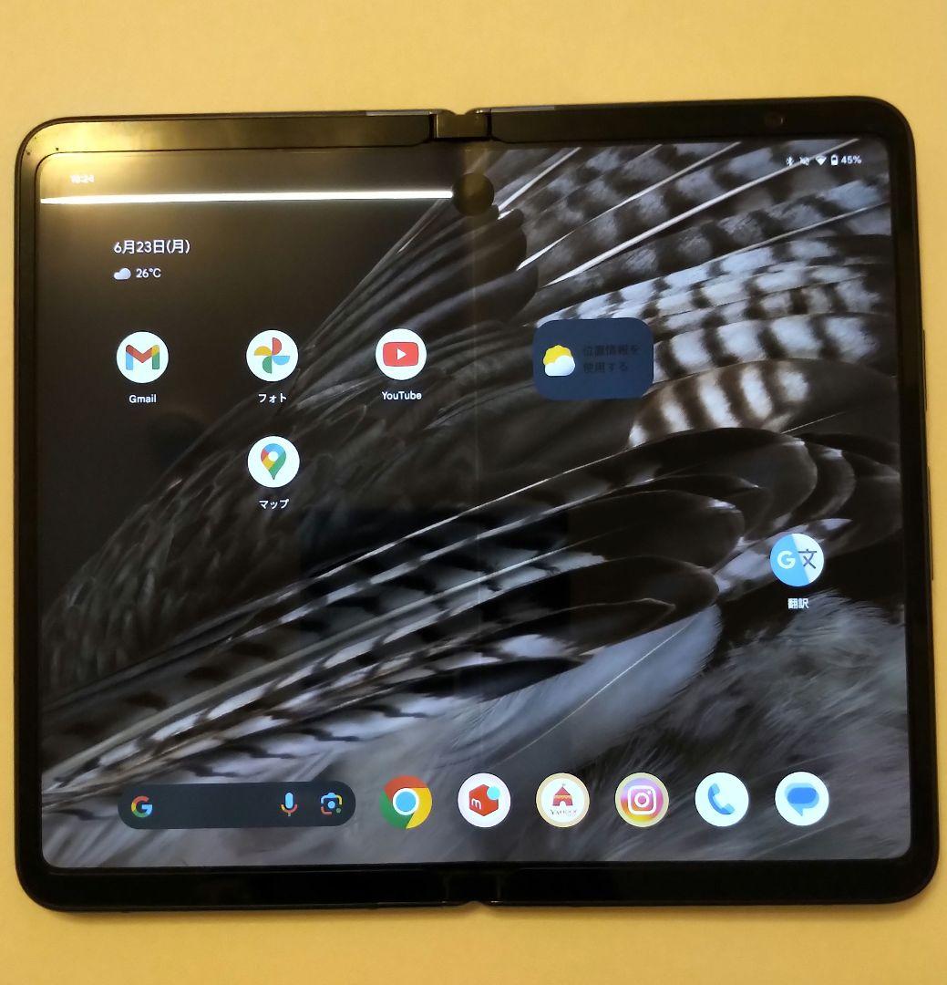 Google Pixel fold ブラック 256GB ジャンク