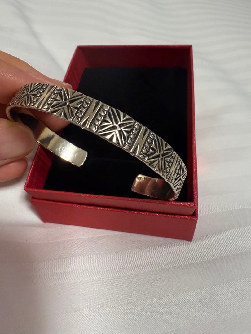 チュニジア　バングル　ブレスレット　万博　シルバー