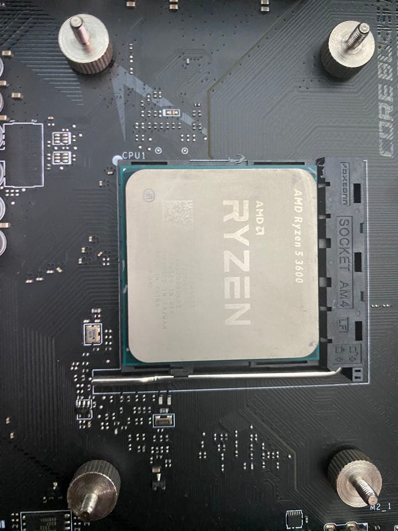 マザーボード MSI B550 gaming plus ryzen5 3600