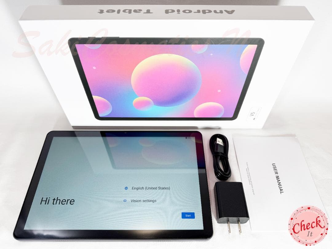 ✨美品✨最新版10インチタブレット✨ Tavoni♡V5 動作確認済み✨