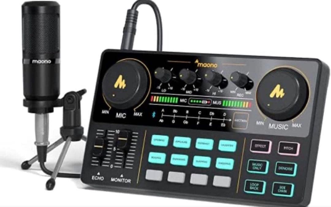 【極美品】Maono AU-AM200 S1 配信セット インターフェース 人気