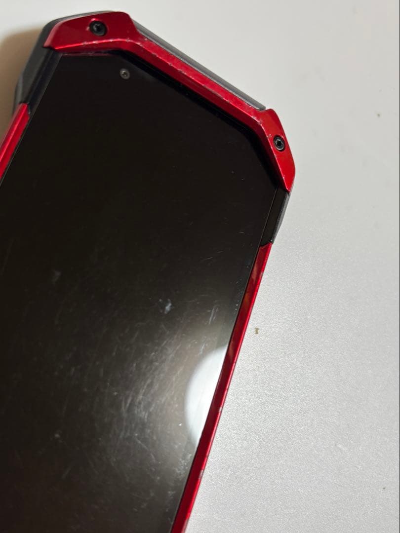 128G KYG01 TORQUE 5G レッド au SIMフリー