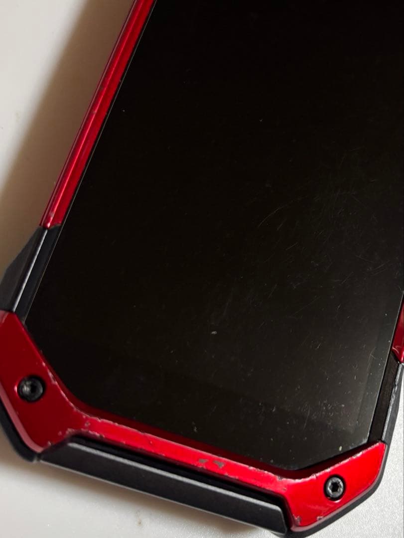 128G KYG01 TORQUE 5G レッド au SIMフリー