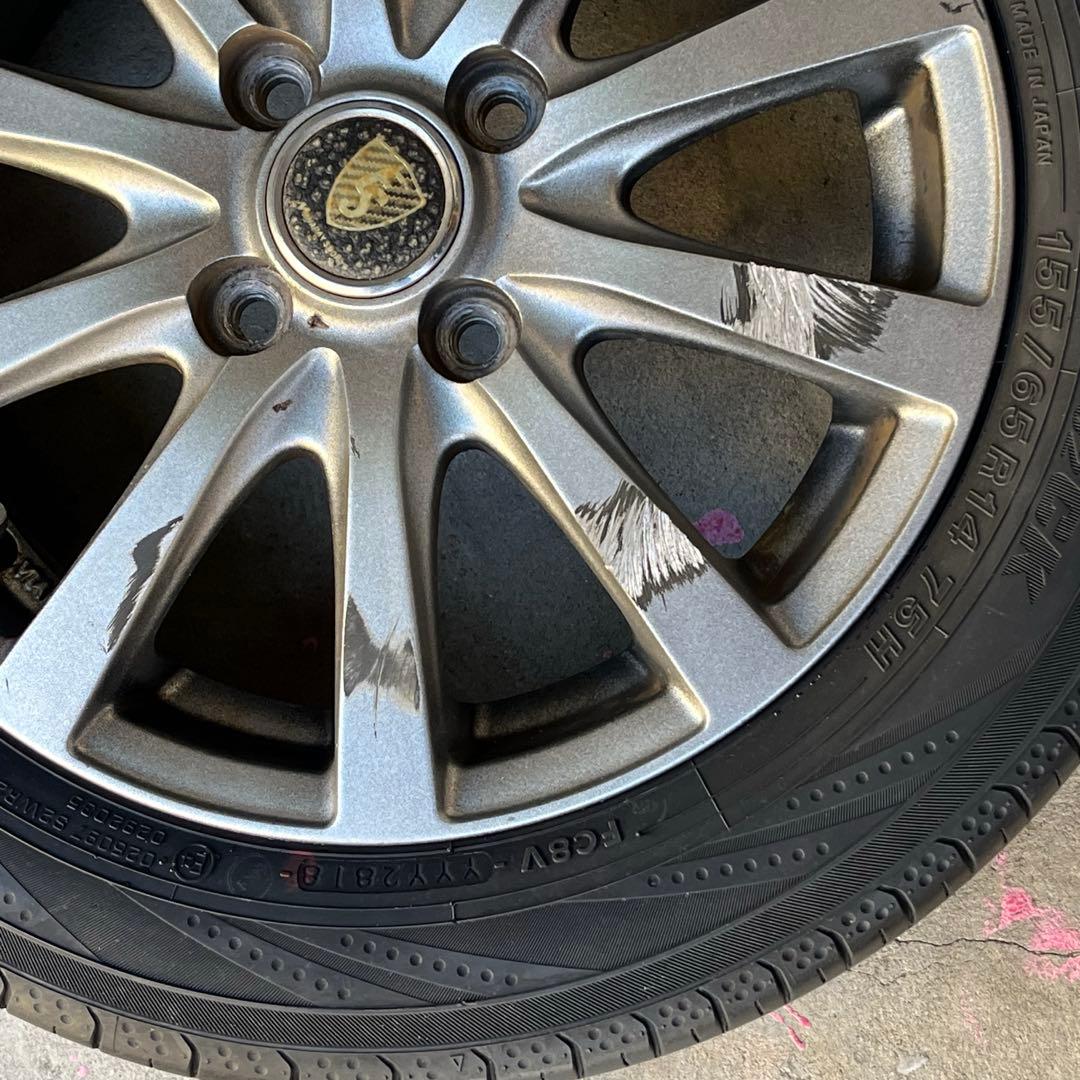 ① 軽自動車用 夏タイヤホイールセット 4本