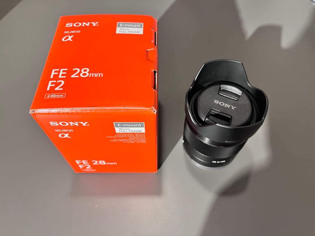SONY SEL28F20 FE28mm F2 美品