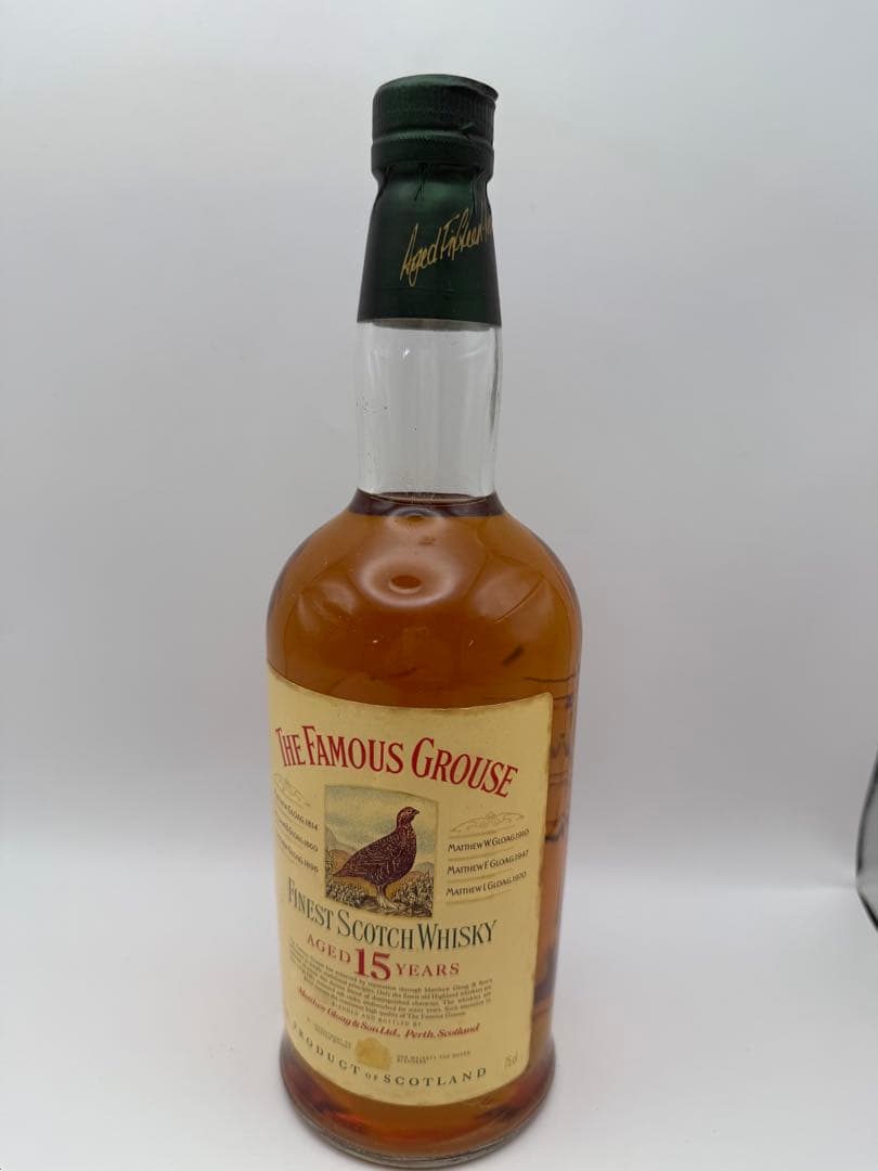 The Famous Grouse 15年熟成ウイスキー