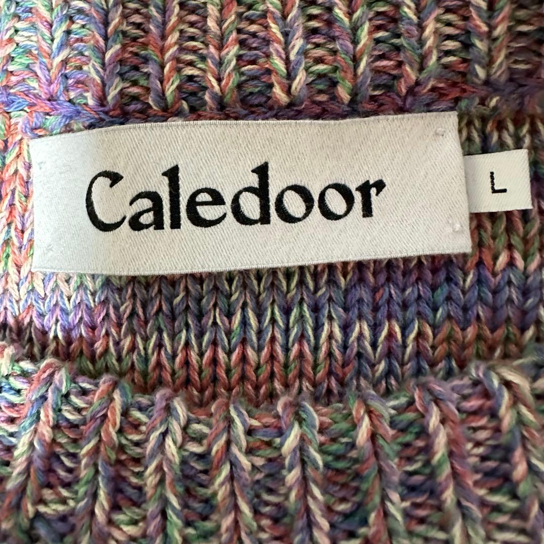 カレドアーCOTTON CREW NECKKNIT BY MACALASTAIR