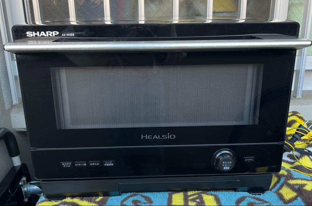 SHARP HEALSIO AX-WXE8 ブラック　オーブンレンジ