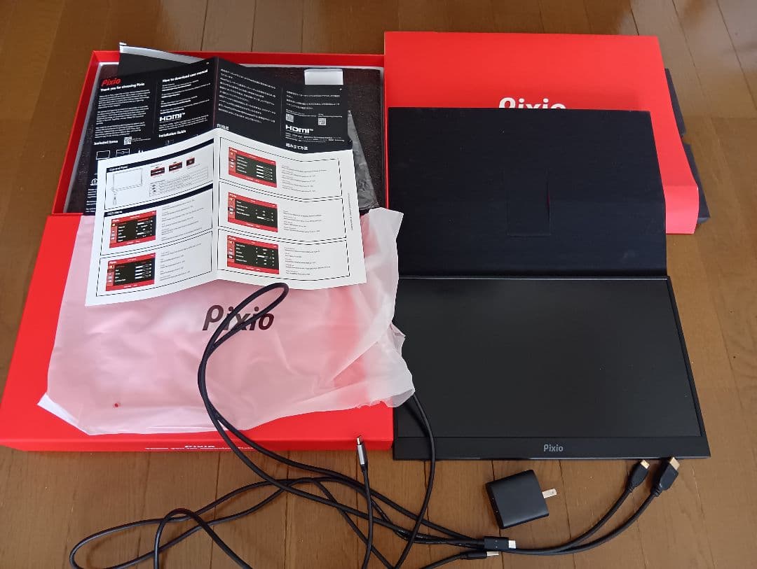 Pixio ポータブルモニター モバイルモニター ブラック PX160 Wave