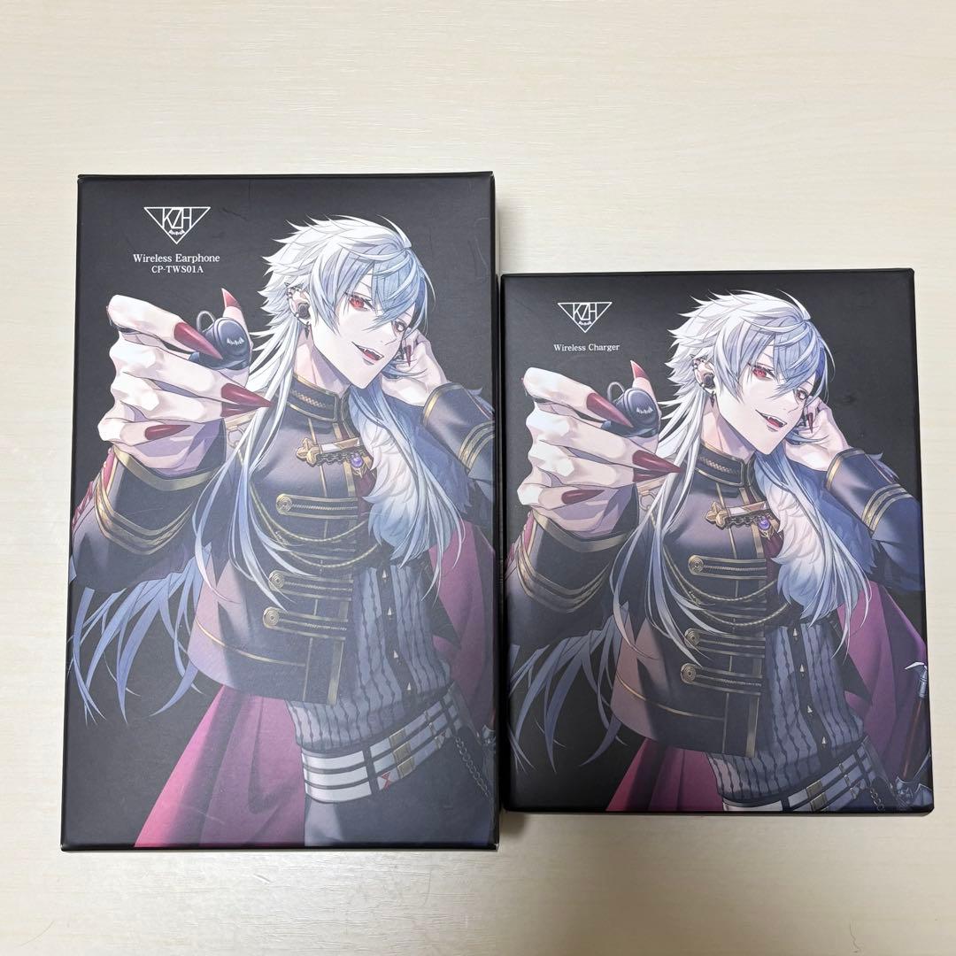 葛葉 ワイヤレスイヤホン・充電器