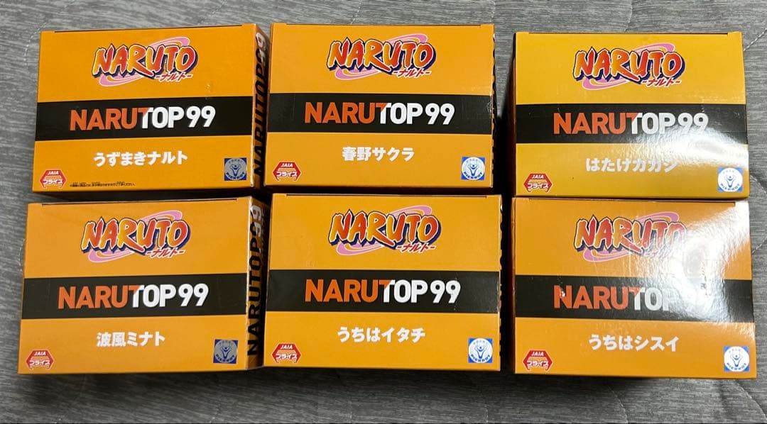 新品未開封　NARUTOP 99 ナルトップ　フィギュア 全6種セット