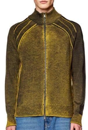 今週限定価格 DIESEL 23AW K-IRINI ウール ドライバーズニット