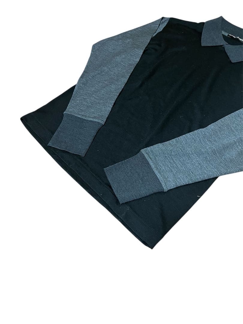 1990s \"ISSEY MIYAKE MEN\" アクリルウールニット 2トーン