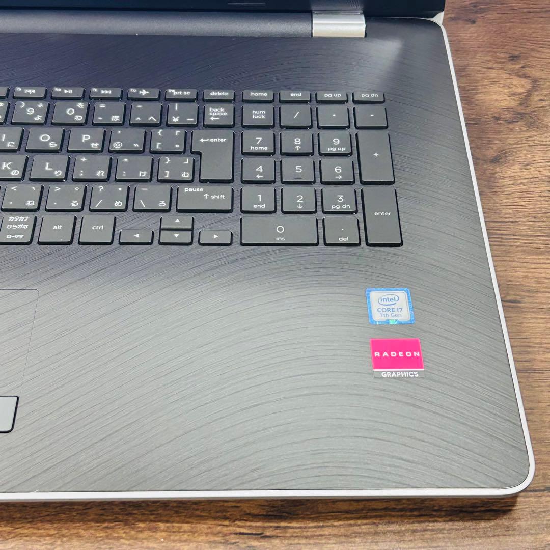 core i7★SSD&HDD搭載★メモリ16GB★17.3㌅大型ノートパソコン